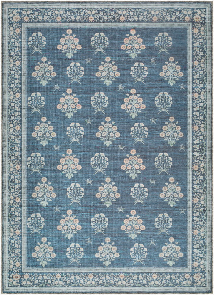 Thistle Machine Woven Rug, by Surya, 7'2.61" length x 5'2.99" width