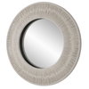 Sailor's Knot White Small Round Mirror, by Uttermost, 2'9" width x 2'9" height x 2.37" depth thumbnail 5