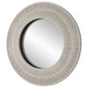 Sailor's Knot White Small Round Mirror, by Uttermost, 33" width x 33" height x 2.37" depth thumbnail 5