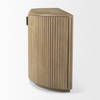 Terra Light Brown Wood Fluted Sideboard, Sideboards & Buffet by Mercana, 72" length x 19" width x 32" height thumbnail 7