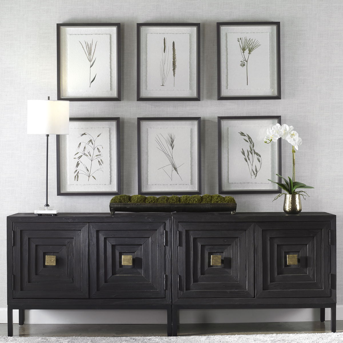 Forest Finds Framed Prints Set/6, Art by Uttermost, 18" width x 22" height x 1.75" depth View 2