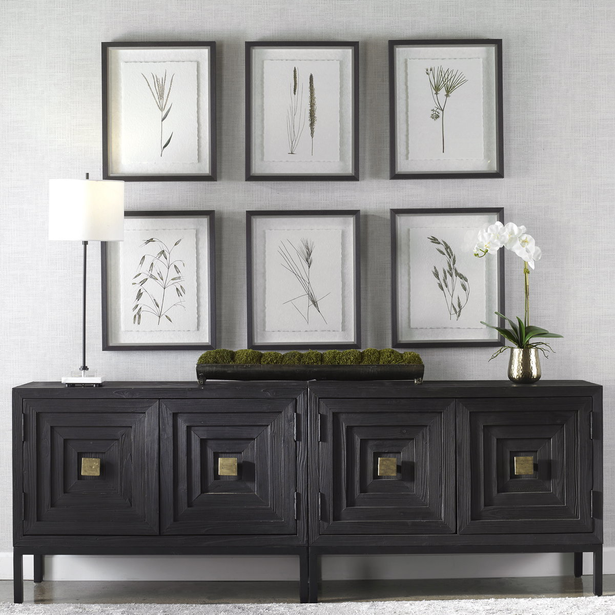Forest Finds Framed Prints Set/6, by Uttermost, 1'6" width x 1'10" height x 1.75" depth View 2