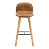 Napoli Leather Bar Stool thumbnail 0