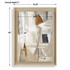 Hide & Seek Abstract Art, by Uttermost, 43.25" width x 59" height x 2" depth thumbnail 3