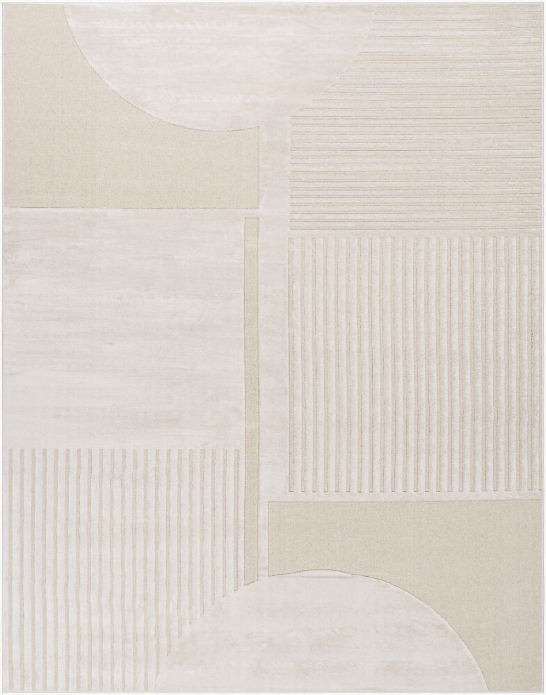 Kingston Machine Woven Rug, by Surya, 1'3.75" length x 1'3.75" width