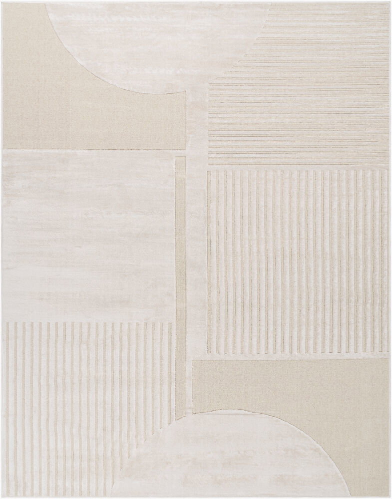 Kingston Machine Woven Rug, by Surya, 1'3.75" length x 1'3.75" width