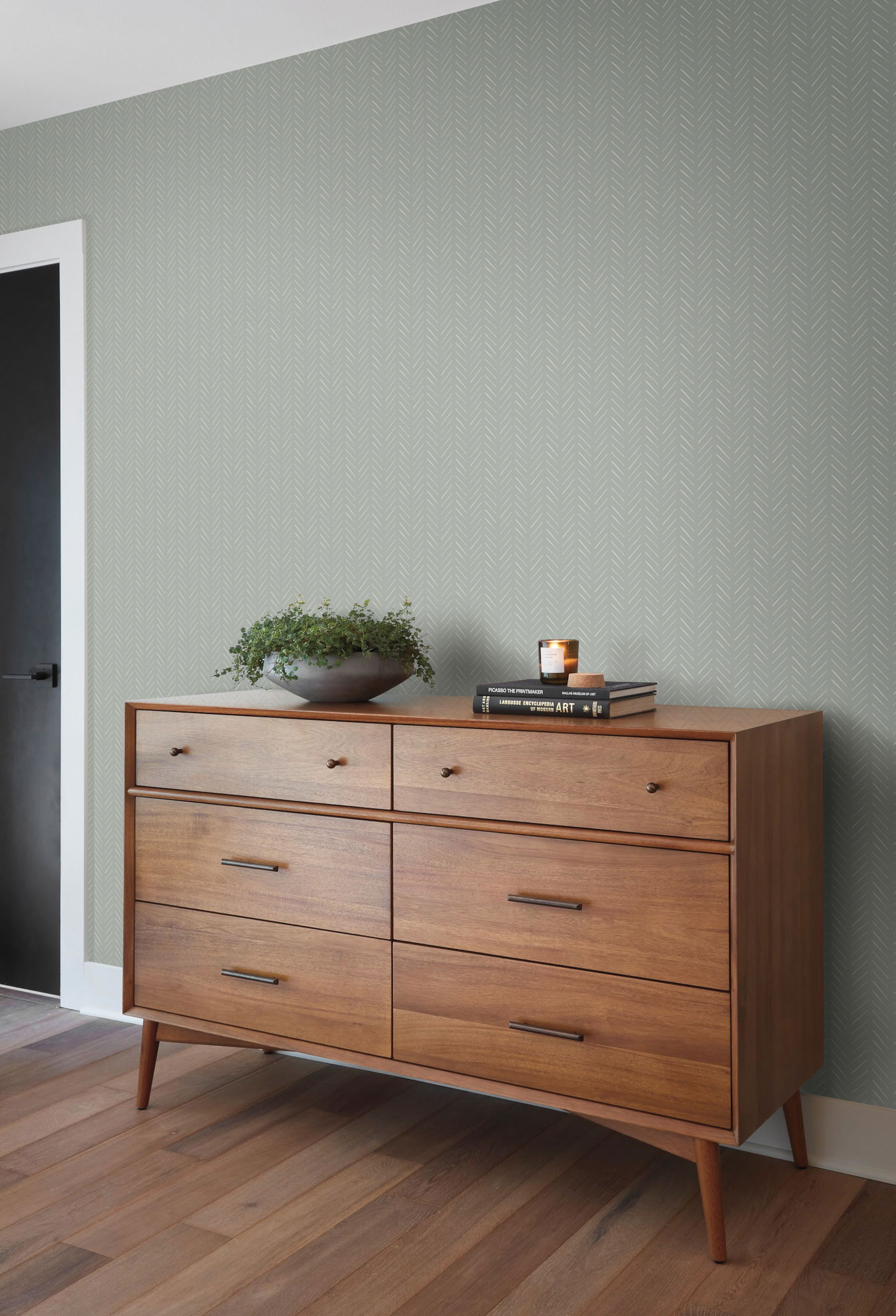 Pick-Up Sticks White Wallpaper, by York Wall, 33' length x 1'8.5" width x 0.02" depth View 2