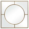 Stanford Gold Square Mirror, by Uttermost, 48" width x 48" height x 1.75" depth thumbnail 1