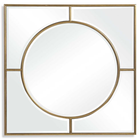 Stanford Gold Square Mirror