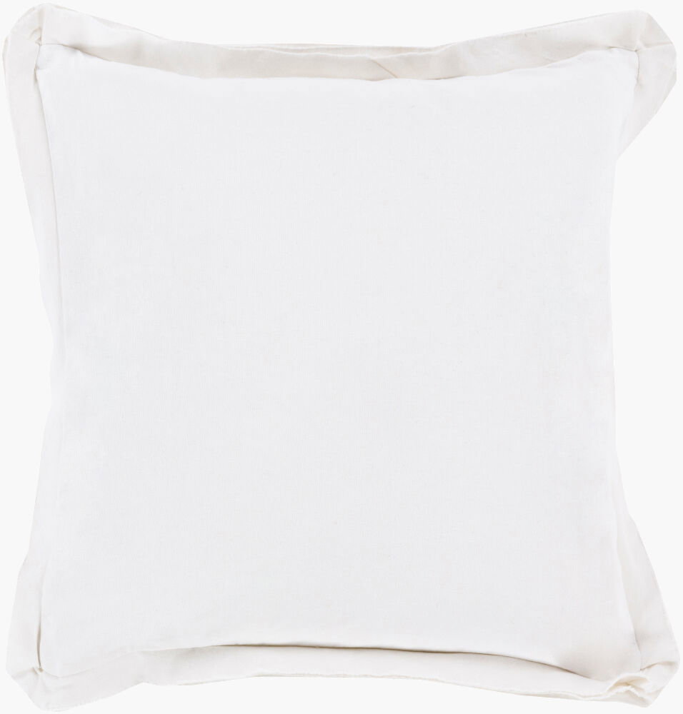 Triple Flange Accent Pillow, Decorative Pillow by Surya, 18" length x 18" width