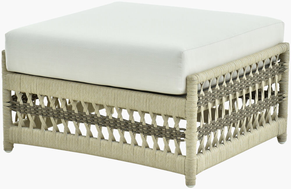 Winder Ottoman, by Surya, 32" width x 17" height