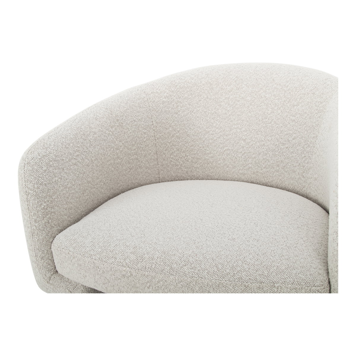 Franco Chair Oyster, Accent Chair by Moe's Home, 27.5" width x 27.5" height x 28" depth View 6