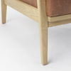 Raeleigh Tan Faux Leather Accent Chair thumbnail 11