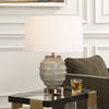 Acosta Ribbed Table Lamp, by Uttermost, 17" width x 22.25" height x 17" depth thumbnail 2