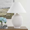 Rocio Ceramic White Table Lamp thumbnail 1
