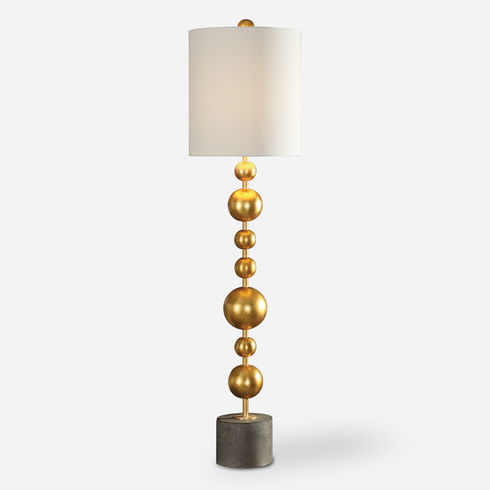 Selim Gold Buffet Lamp