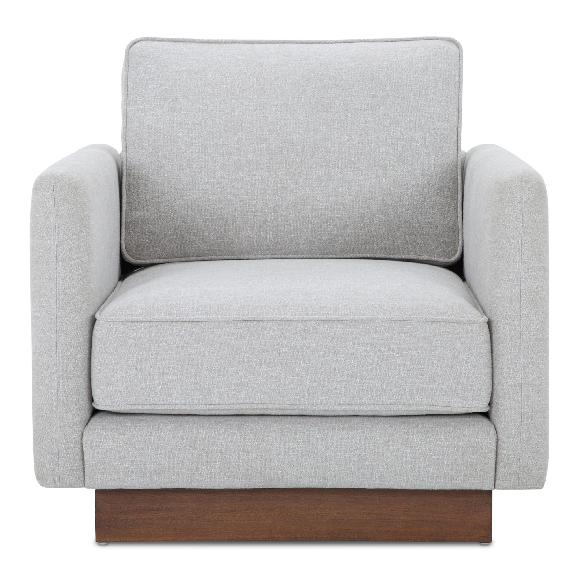 Vernon Accent Chair Grey large image 