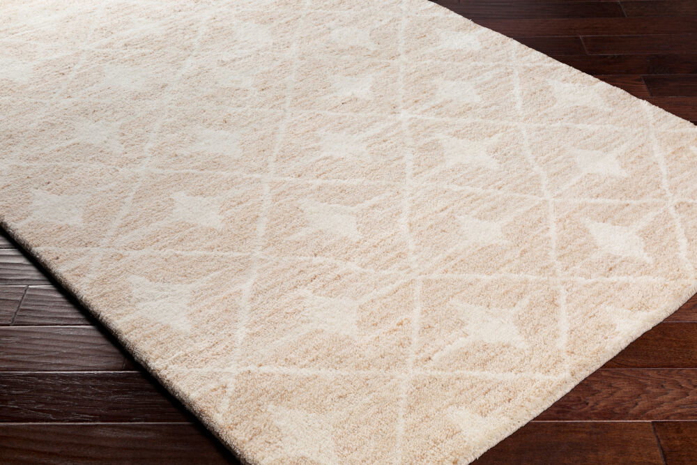 Fez Handmade Rug, by Surya, 1'6" length x 1'6" width