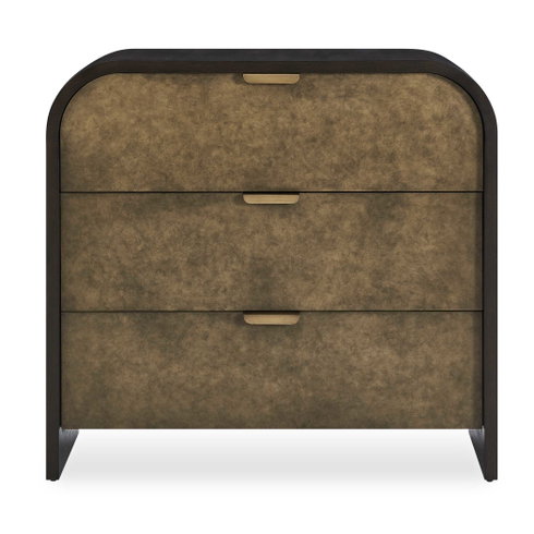 Byrams 3 Drawer Oak Chest