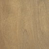 Shima Oval Light Brown Wood with Arched Legs Coffee Table thumbnail 3