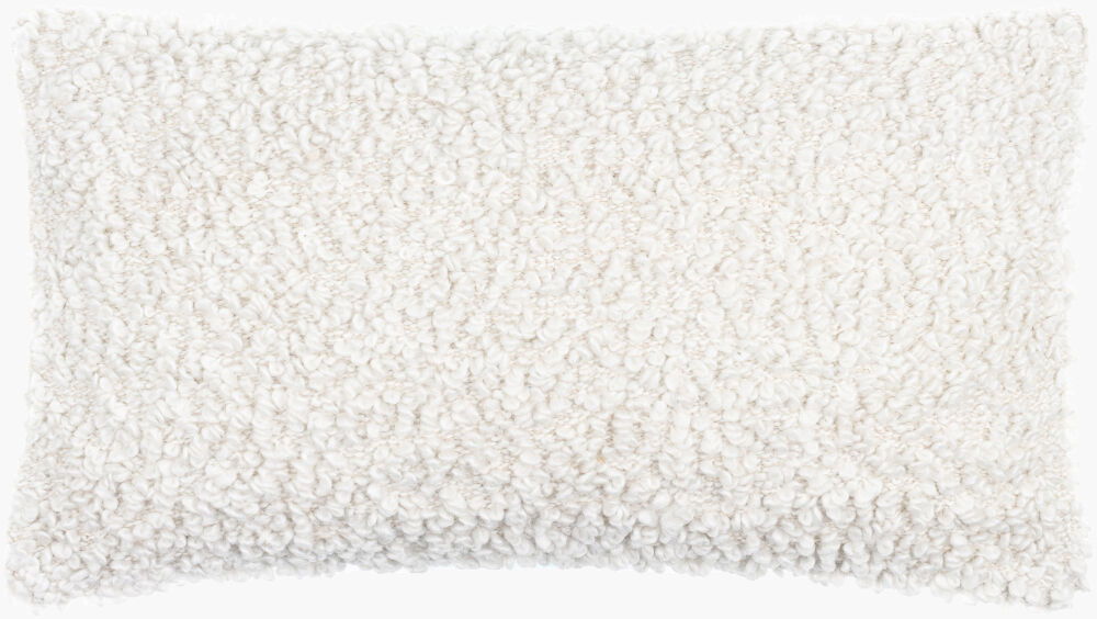 Boculette Lumbar Pillow, Decorative Pillow by Surya, 12" length x 22" width