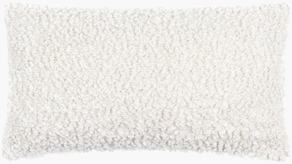 Boculette Lumbar Pillow, Decorative Pillow by Surya, 12" length x 22" width