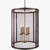 Lombard Chandelier, by Surya, 19" length x 19" width x 26" height thumbnail