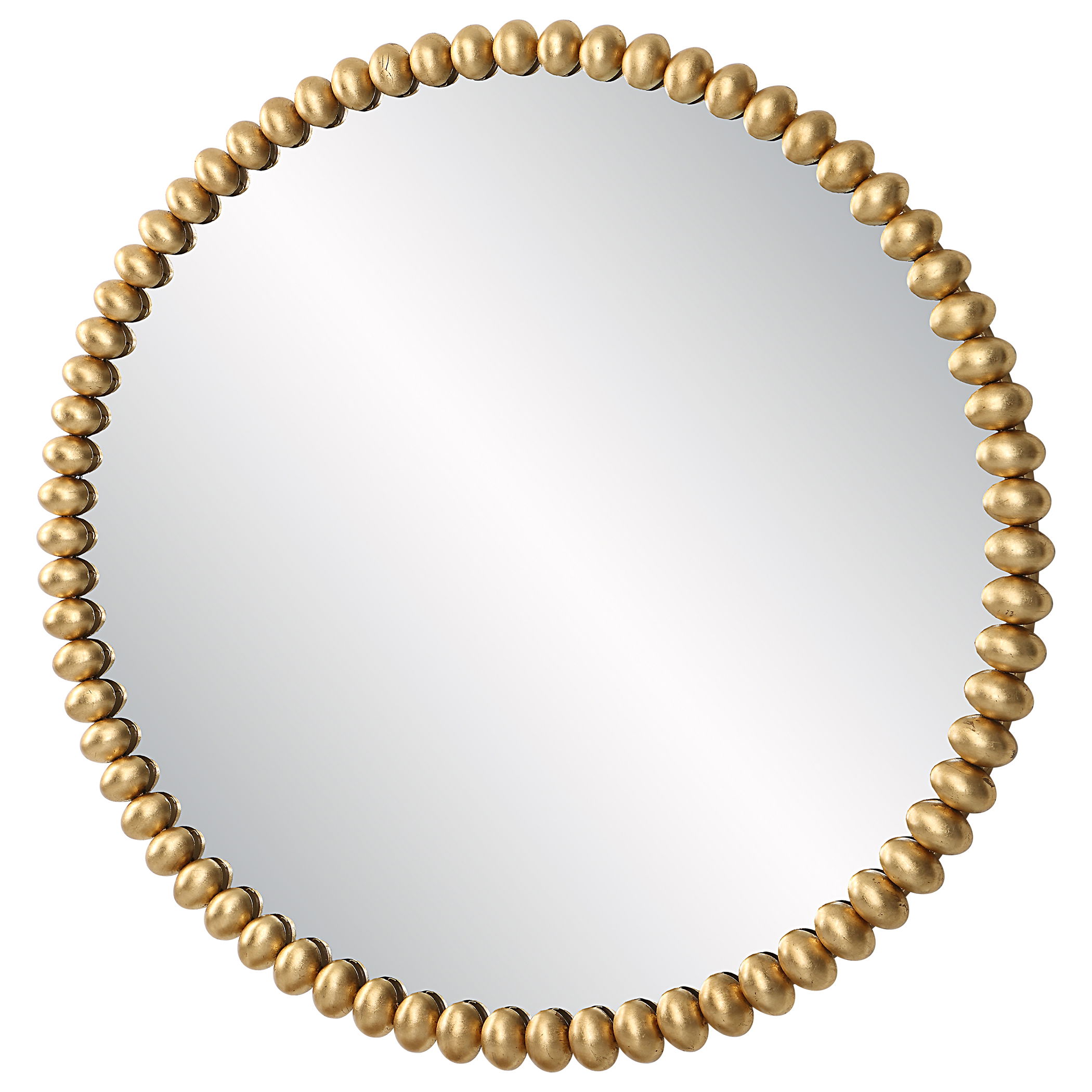 Byzantine Round Gold Mirror large image 