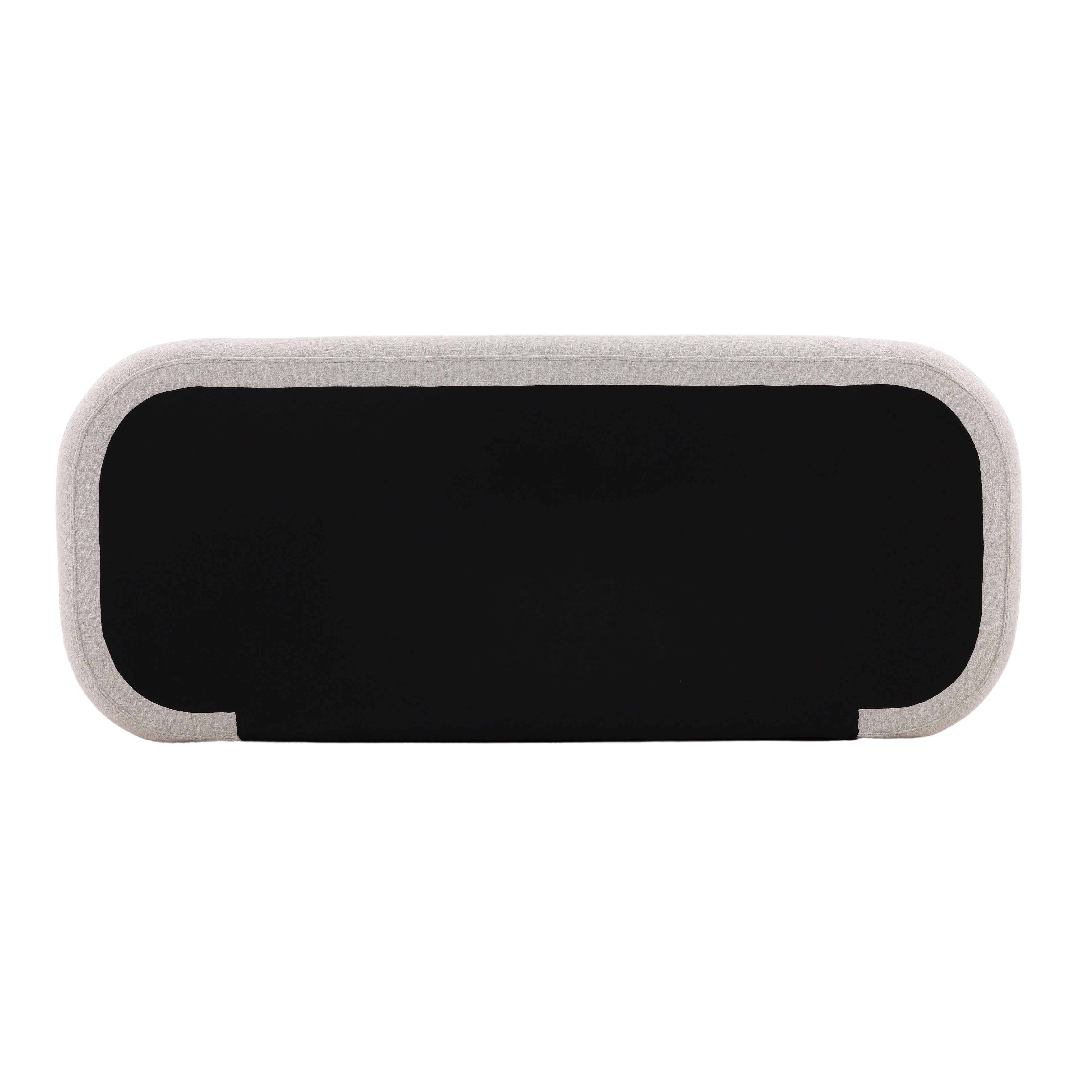 Ringo Bed Queen Cream large image 