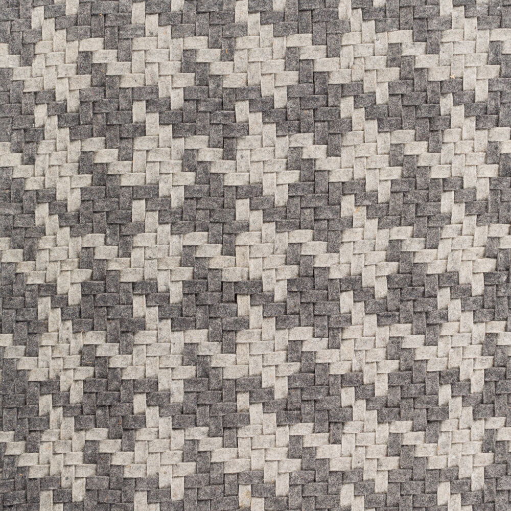 Jigsaw Handmade Rug, by Surya, 1'6" length x 1'6" width