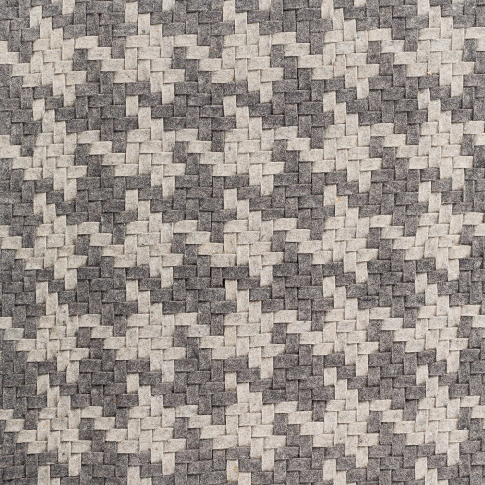 Jigsaw Handmade Rug, by Surya, 1'6" length x 1'6" width