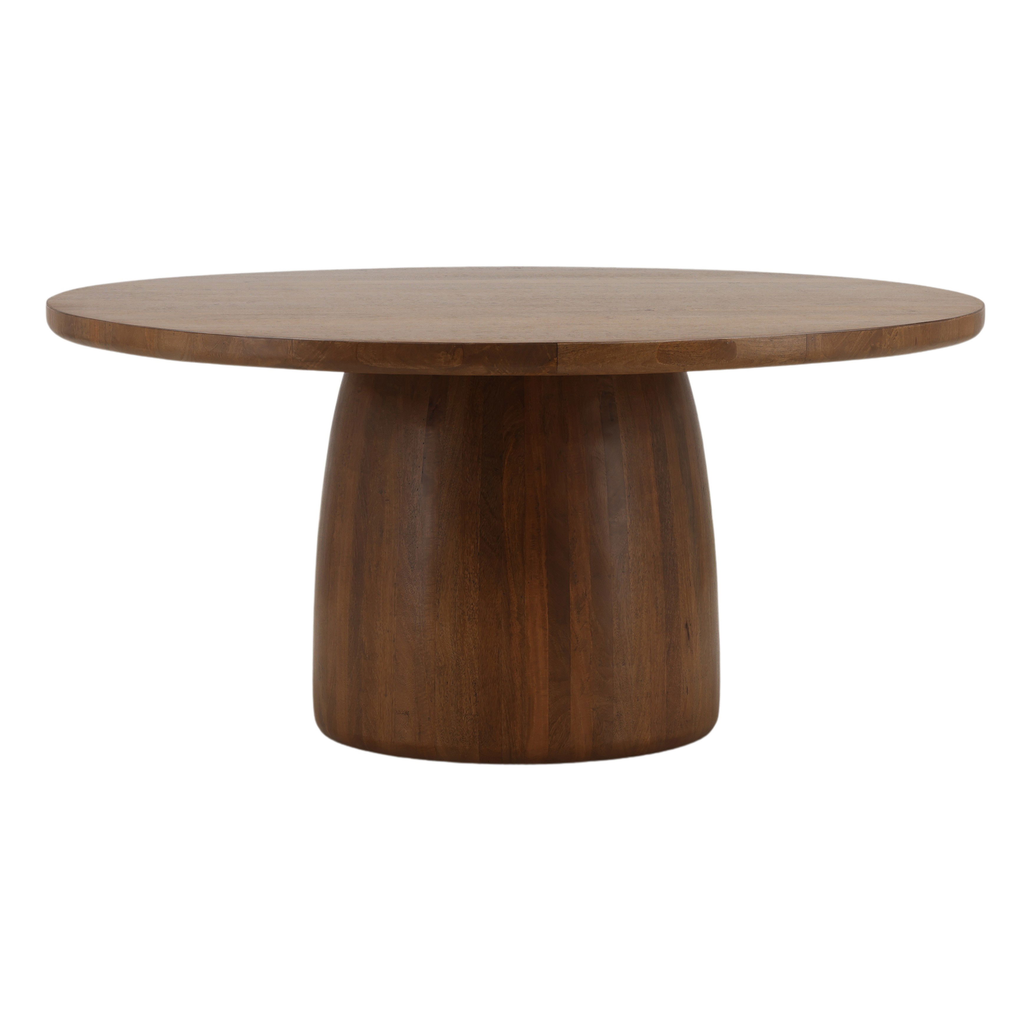Armstrong Dining Table Natural, by Dovetail, 64" width x 30" height x 64" diameter x 64" depth View 1
