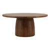 Armstrong Dining Table Natural, by Dovetail, 64" width x 30" height x 64" diameter x 64" depth thumbnail 1