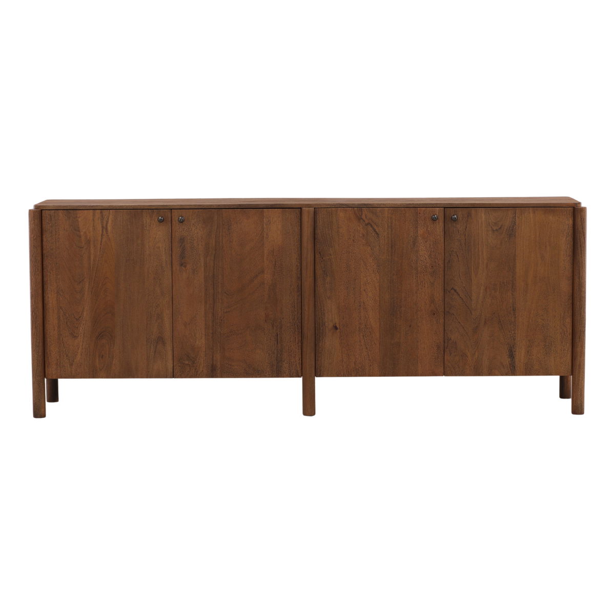 Reiko Sideboard Brown, Sideboards & Buffet by Dovetail, 86" width x 33" height x 16" depth View 2