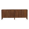 Reiko Sideboard Brown, Sideboards & Buffet by Dovetail, 86" width x 33" height x 16" depth thumbnail 2