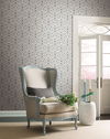 Vintage Blooms Grey Wallpaper thumbnail 2