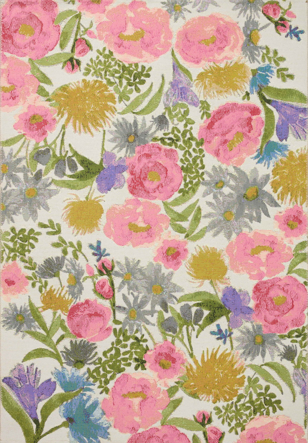 Loloi II Botanical Rug, 1'6" length x 1'6" width View 1