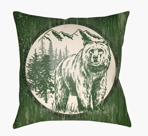 Lodge Cabin Floor Pillow