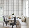 Farmhouse Plaid Navy & White Wallpaper thumbnail 1