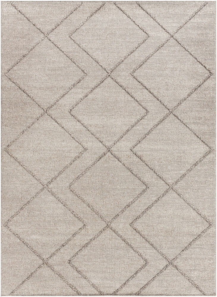 Sarasota Machine Woven Rug, by Surya, 1'3.75" length x 1'3.75" width