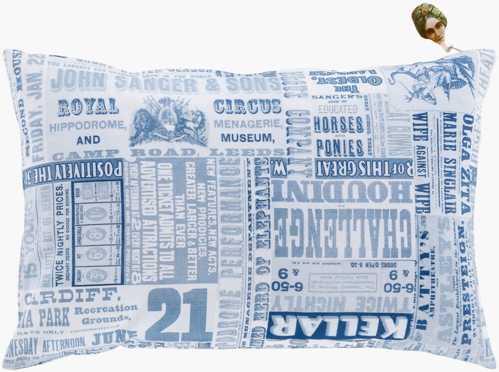 Mind Games Lumbar Pillow, Decorative Pillow by Surya, 13" length x 20" width