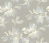 Midnight Blooms Light Blue & Grey Peel & Stick Wallpaper thumbnail 0