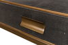 Gideon Shagreen Sq.Coffee Table,Ant.Grey, by Sarreid, 48" length x 48" width x 17" height thumbnail 4