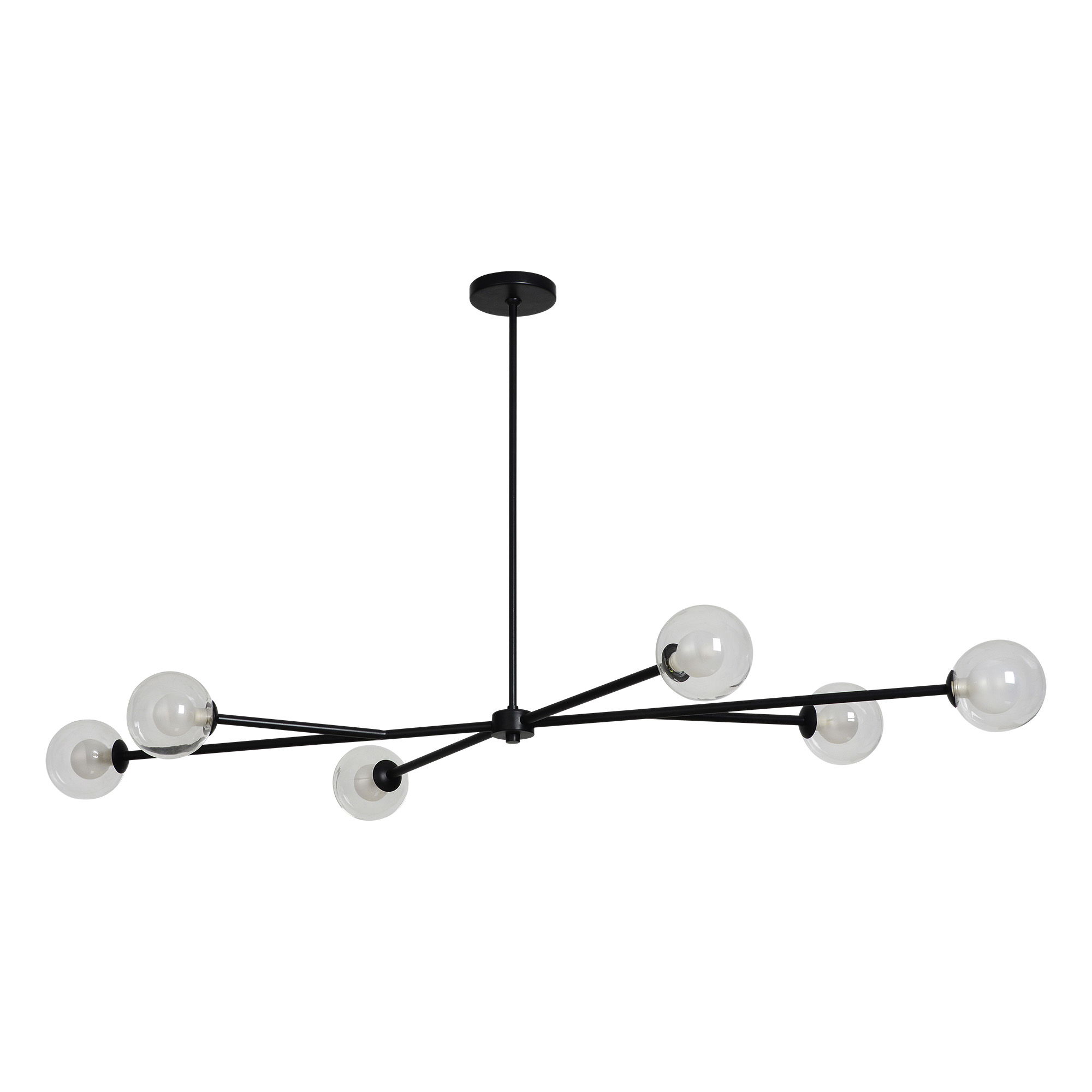 Endah Ceiling Fixture, Chandelier by Renwil, 4.75" height x 56.24" depth View 2