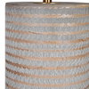 Monolith Gray Table Lamp, by Uttermost, 1'4" width x 2'4.5" height x 1'4" depth thumbnail 8