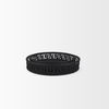 Thea Matte Black Wicker Trays (Set of 2) thumbnail 4