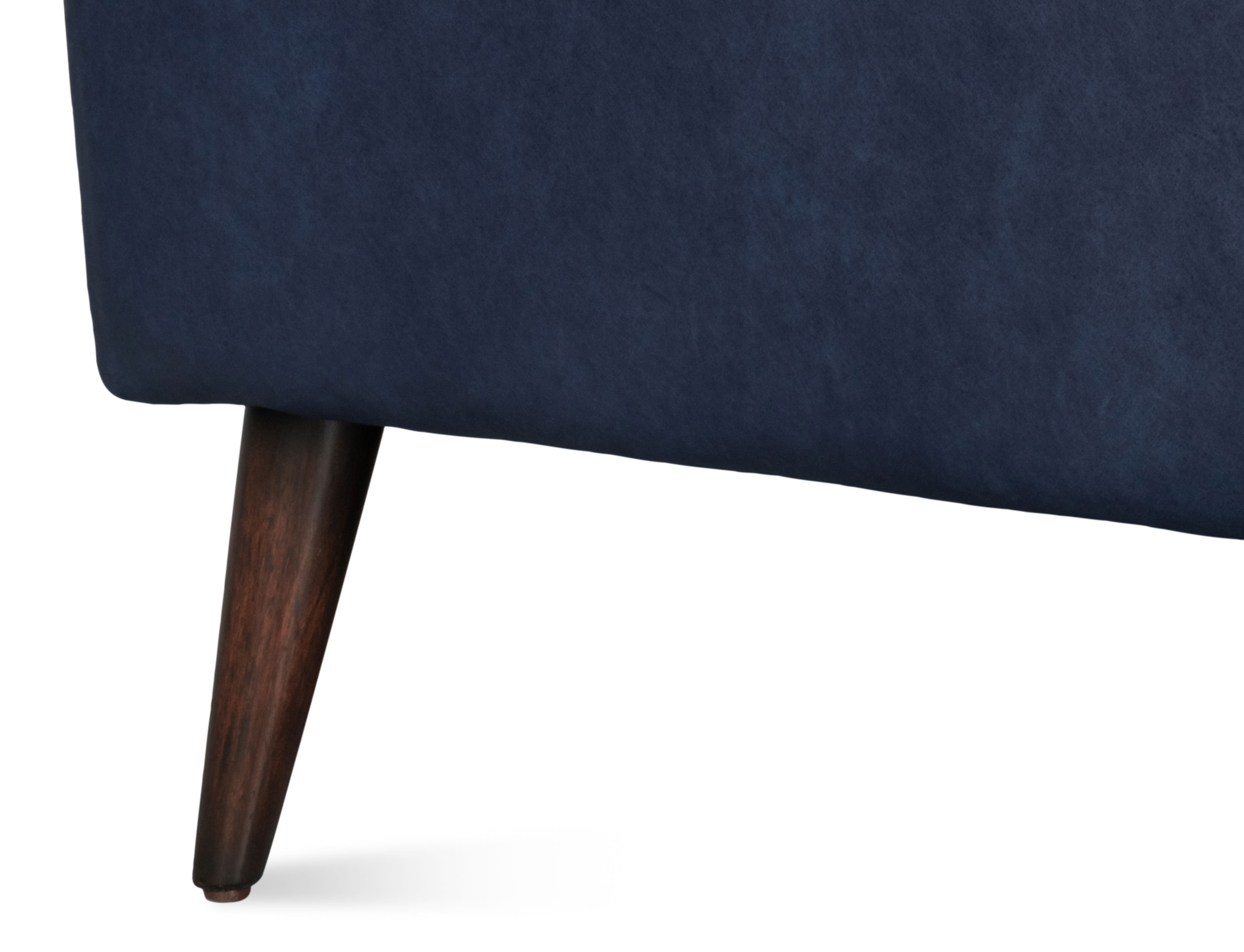 Hightower Distilled Leather Chair,Blue large image 