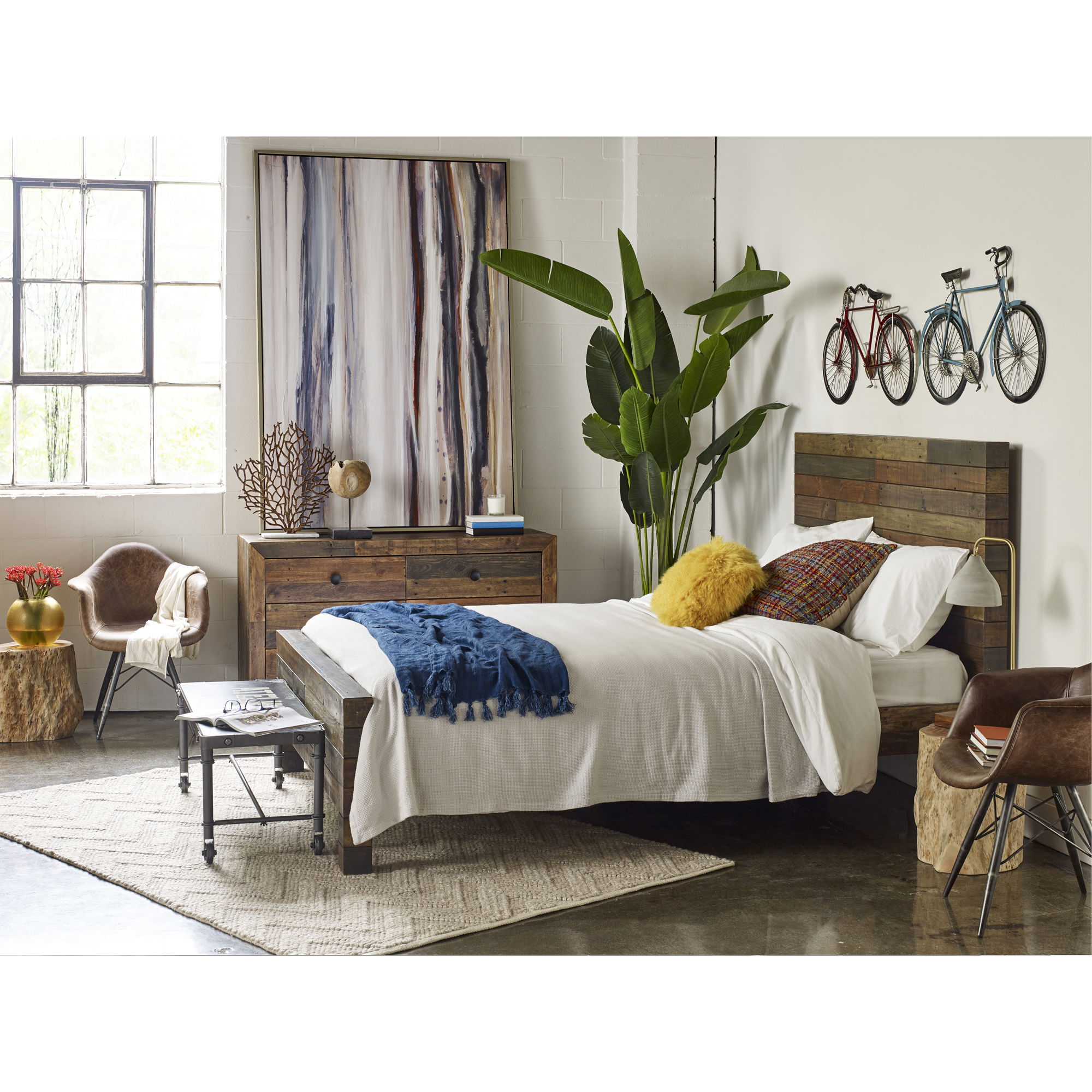 Color Swathe Large Wall Decor Multi Color large image 