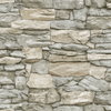 Stone Grey Peel & Stick Wallpaper, by York Wall, 16'6" length x 1'8.5" width x 0.02" depth thumbnail