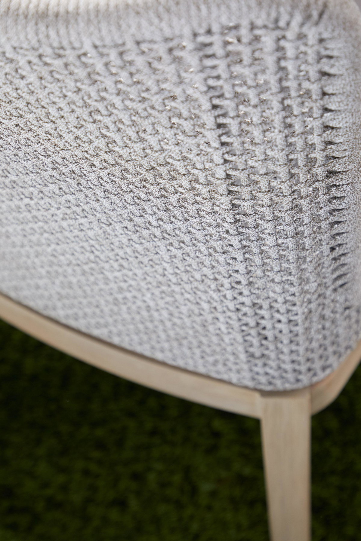 Mesh Outdoor Dining Chair, Set of 2, by Essentials for Living, 22" width x 37.5" height x 25" depth View 9
